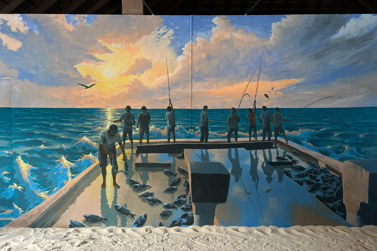 Fishermen Mural hero