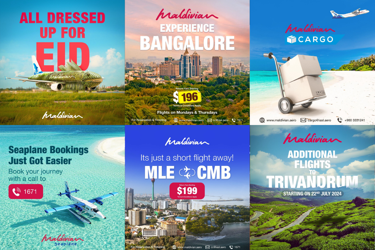 Maldivian Airlines – Social Media Content & Management hero