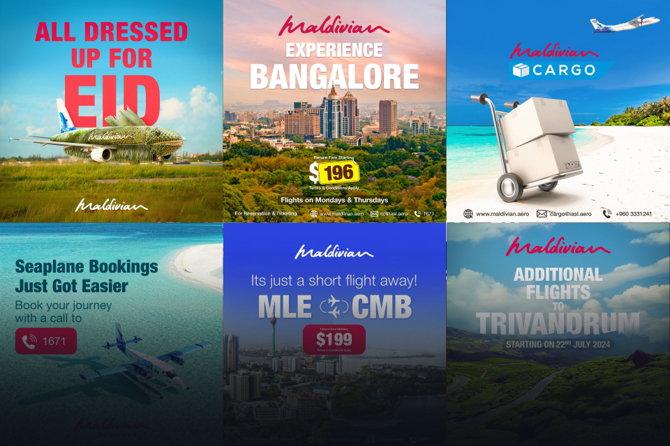 Maldivian Airlines – Social Media Content & Management