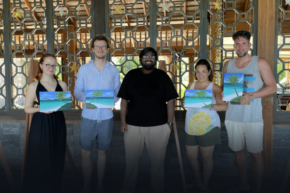 Painting & Craft Sessions – Hurawalhi Maldives