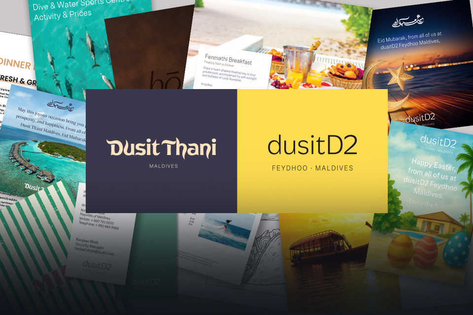 Retainer Designer for Dusit Thani Maldives & dusitD2 Feydhoo Maldives