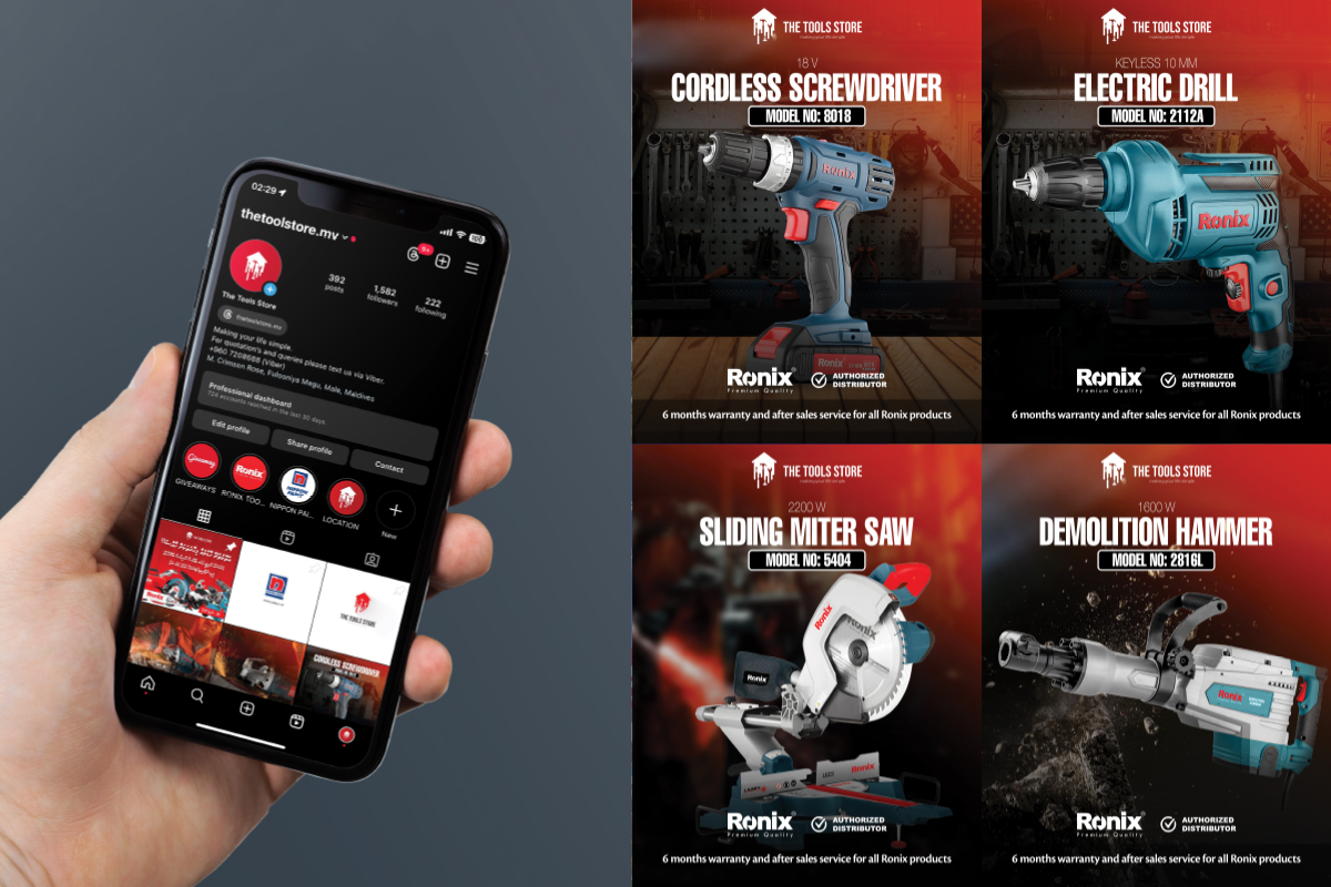 The Tools Store – Social Media Content & Management hero