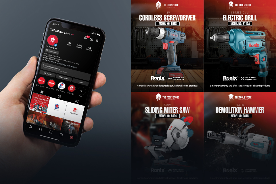 The Tools Store – Social Media Content & Management